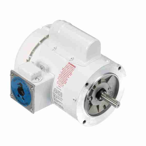 Leeson 0.33Hp Washdown Motor, 3 Phase, 1800 Rpm, 208-230/460 V, 56C Frame, Tefc 116642.00